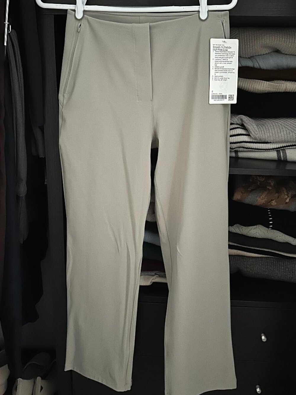 lululemon smooth fit high rise cropped pants